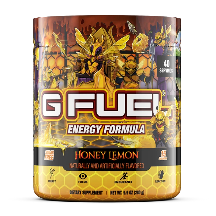 G Fuel Honey Lemon Tub - 40 Servings