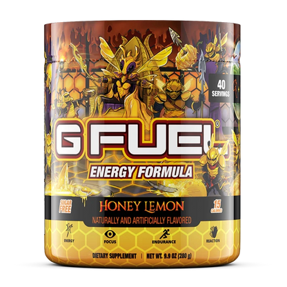 G Fuel Honey Lemon Tub - 40 Servings