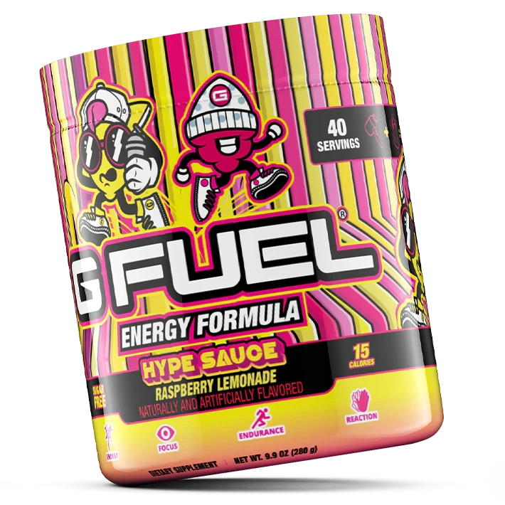 G Fuel Hype Sauce Tub - 40 Servings