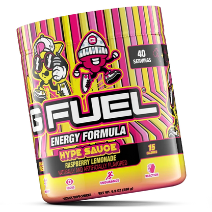 G Fuel Hype Sauce Tub - 40 Servings