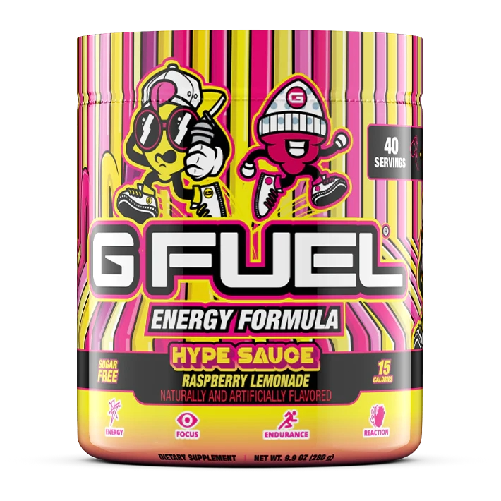 G Fuel Hype Sauce Tub - 40 Servings
