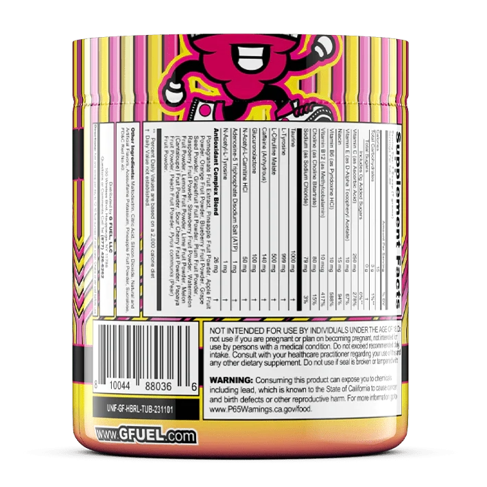 G Fuel Hype Sauce Tub - 40 Servings