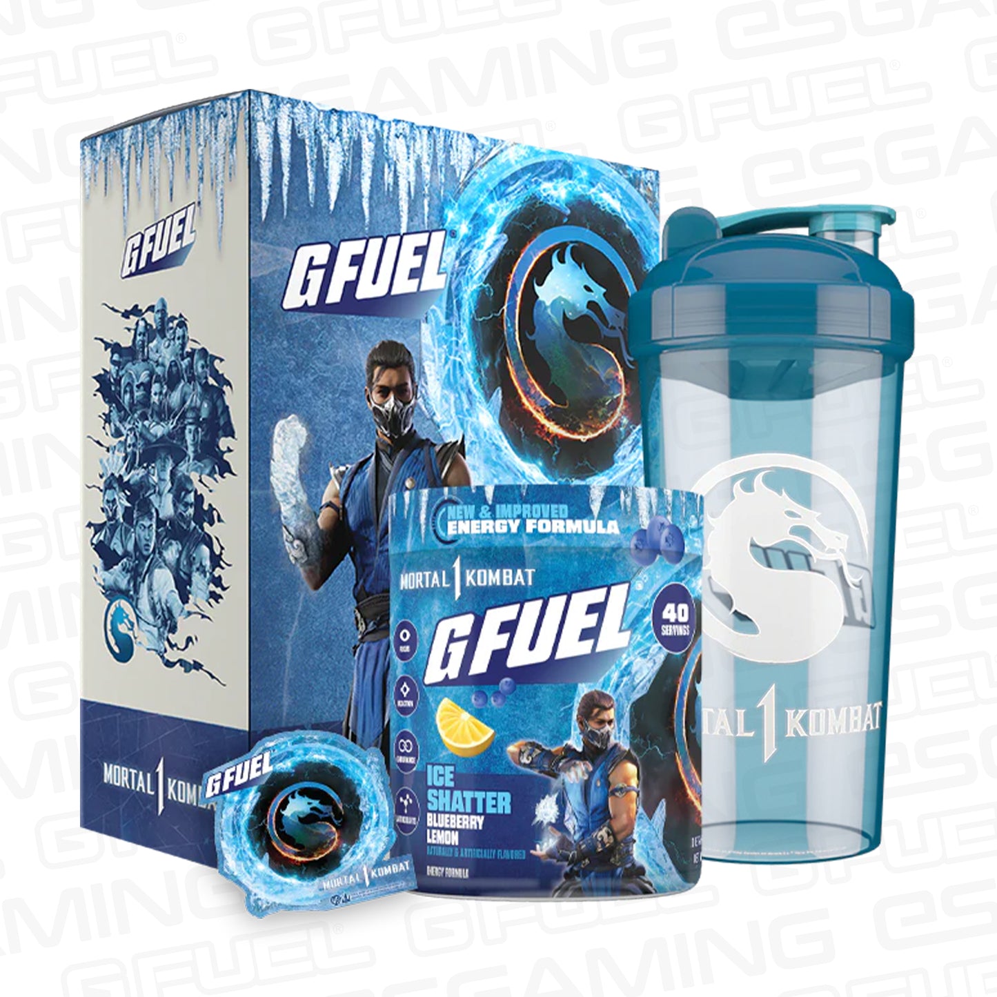 G Fuel Ice Shatter 2.0 Collector Box - Mortal Kombat