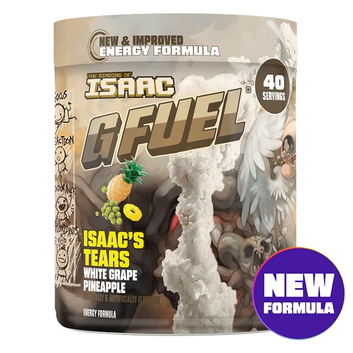 G Fuel Isaac's Tears 2.0 Tub - 40 Servings - Blinding Of Isaac