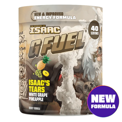 G Fuel Isaac's Tears 2.0 Tub - 40 Servings - Blinding Of Isaac