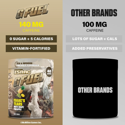 G Fuel Isaac's Tears 2.0 Tub - 40 Servings - Blinding Of Isaac