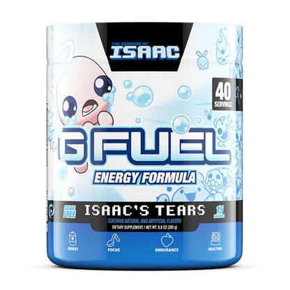 G Fuel Isaac's Tears Tub - 40 Servings - The Binding Of Isaac
