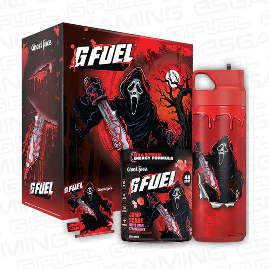G Fuel Jump Scare Collector Box - Ghost Face