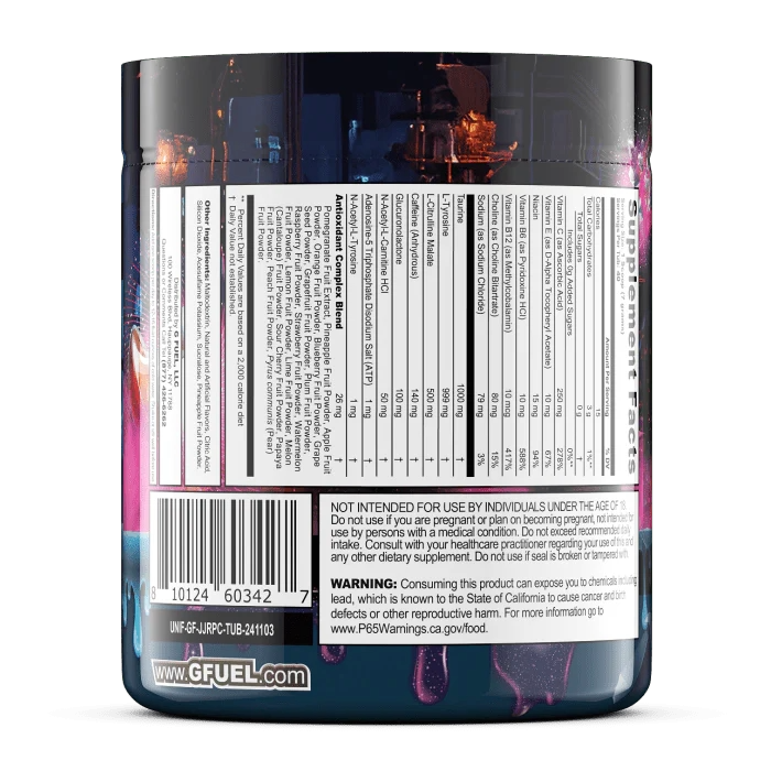 G Fuel Jynxzi's Juice Tub - 40 Servings