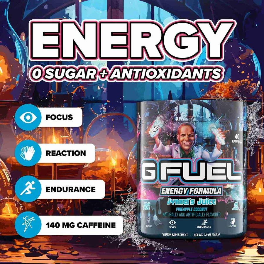 G Fuel Jynxzi's Juice Tub - 40 Servings