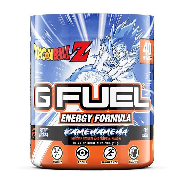 G Fuel Kamehameha Tub - 40 Servings - Dragon Ball Z