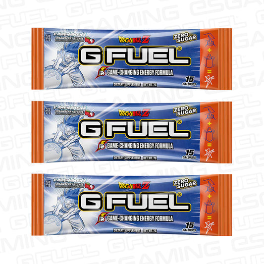 G Fuel Kamehameha Sachets - 3 Servings - Dragon Ball Z