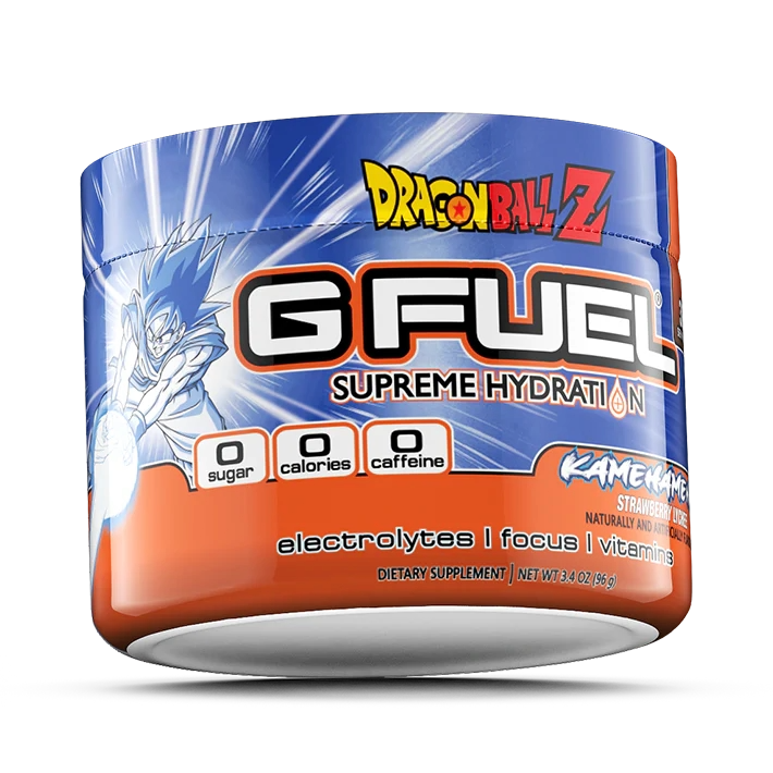 G Fuel Kamehameha Supreme Hydration - 30 Servings - Dragon Ball Z