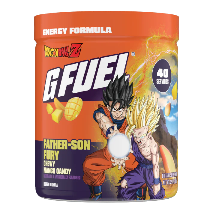 G Fuel Father-Son Fury Tub - 40 Servings - Dragon Ball Z