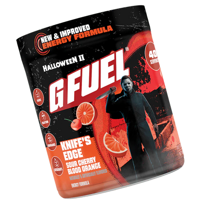 G Fuel Knife's Edge 2.0 Tub - 40 Servings - Halloween