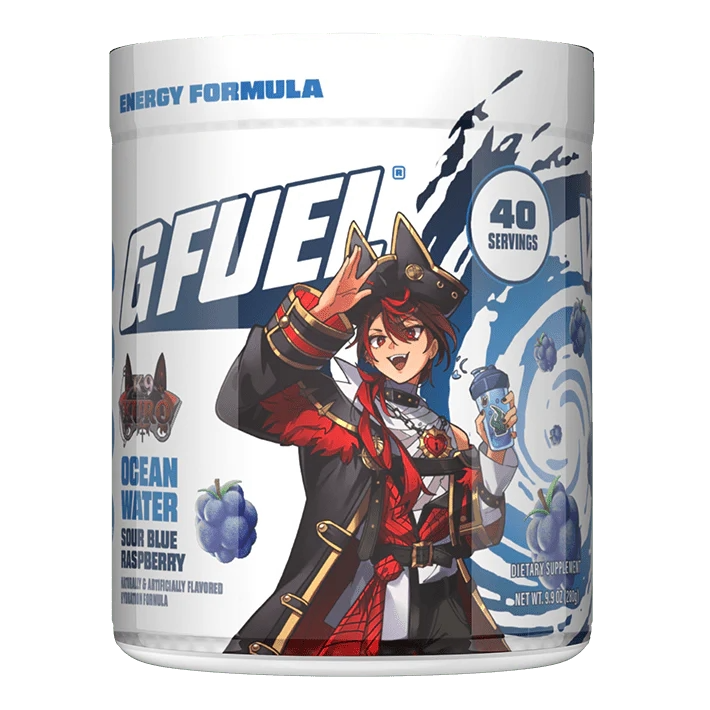 G Fuel Ocean Water Tub - 40 Servings - K9kuro - VShojo