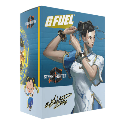 G Fuel Lightning Kick Drip Collector Box - Street Fighter