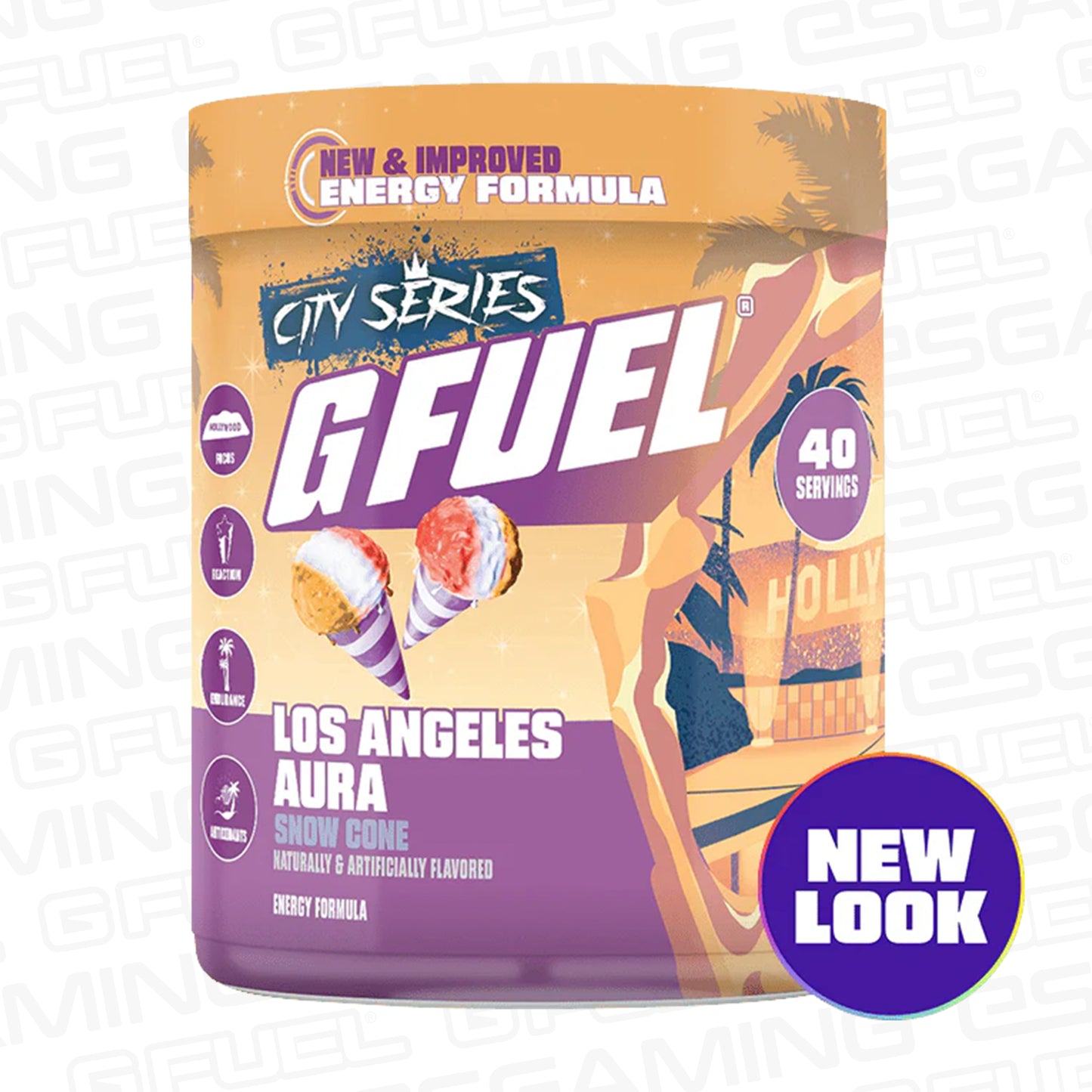 G Fuel Los Angeles Aura 2.0 Tub - 40 Servings