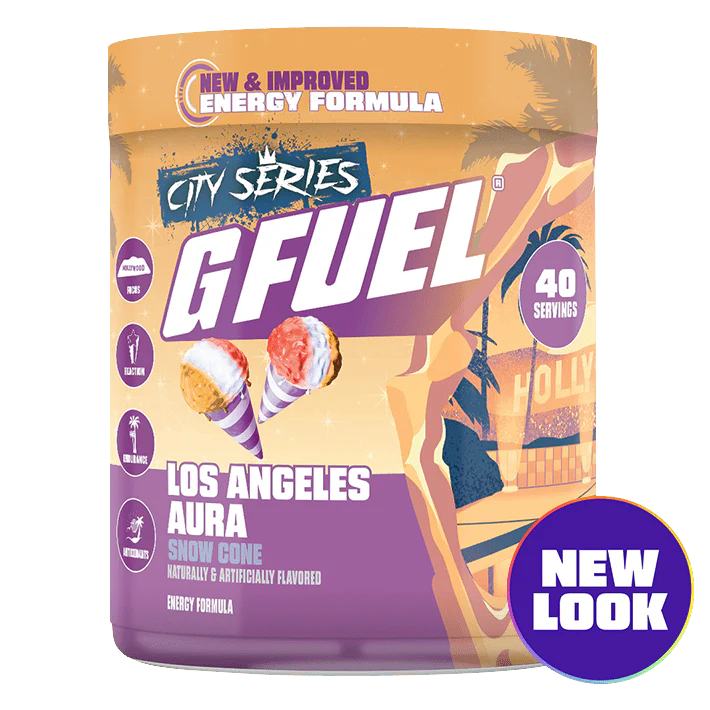G Fuel Los Angeles Aura 2.0 Tub - 40 Servings