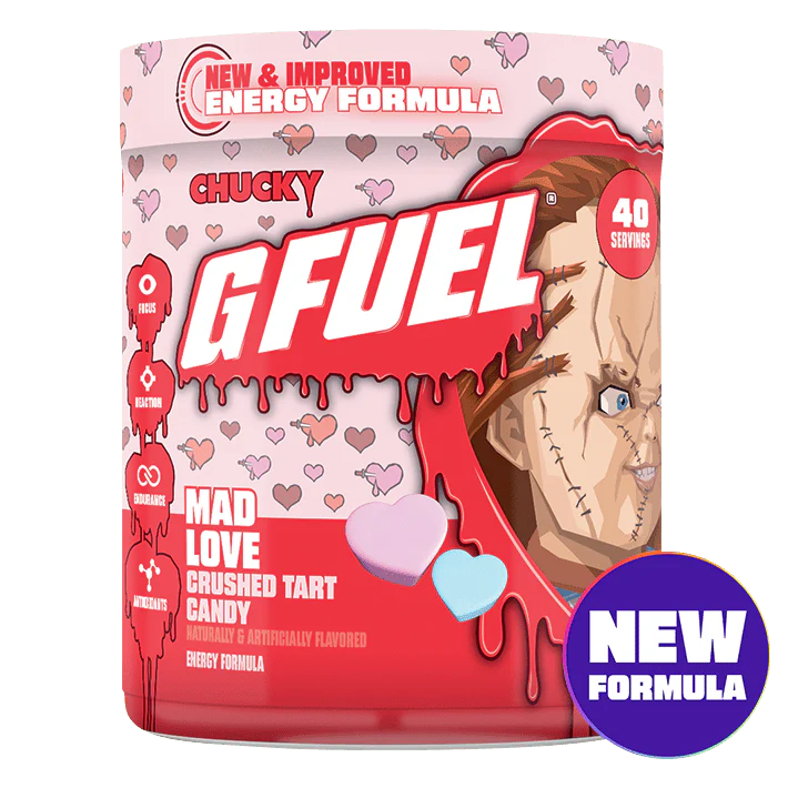 G Fuel Mad Love 2.0 Collector Box - Chucky