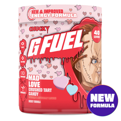 G Fuel Mad Love 2.0 Collector Box - Chucky