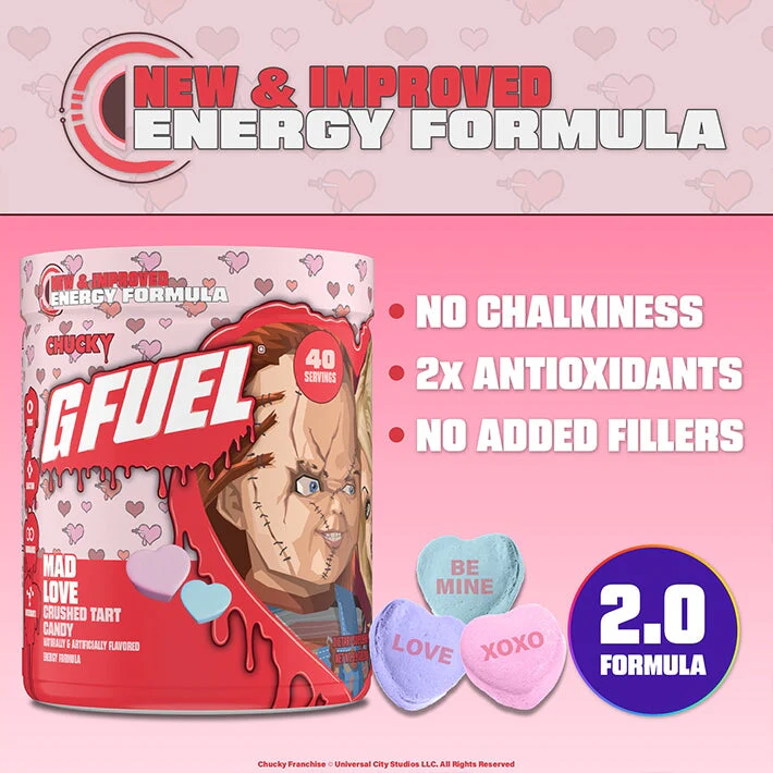 G Fuel Mad Love 2.0 Collector Box - Chucky