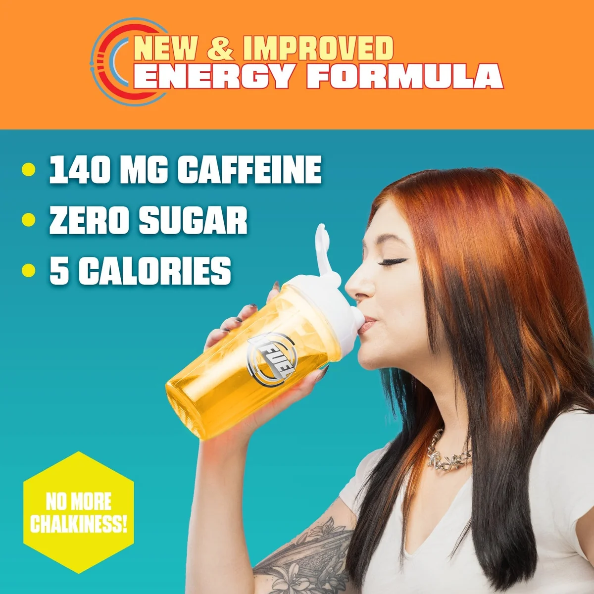 G Fuel Mango Lemonade 2.0 Tub - 40 Servings - Shock