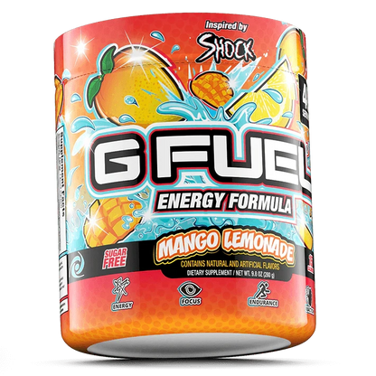 G Fuel Mango Lemonade Tub - 40 Servings - Shock