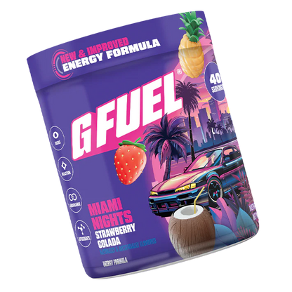 G Fuel Miami Nights 2.0 Tub - 40 Servings