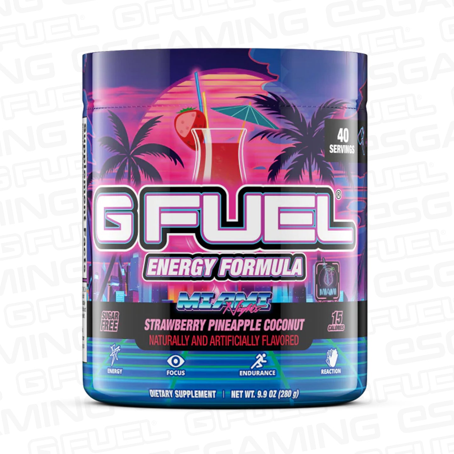 G Fuel Miami Nights Tub - 40 Servings