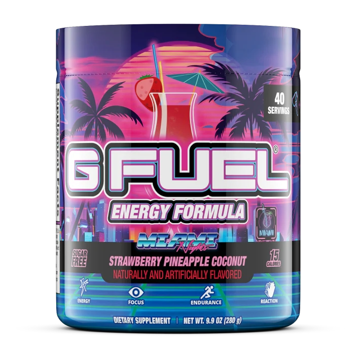 G Fuel Miami Nights Tub - 40 Servings