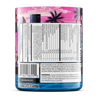 G Fuel Miami Nights Tub - 40 Servings