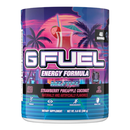 G Fuel Miami Nights Tub - 40 Servings - Glow In The Dark