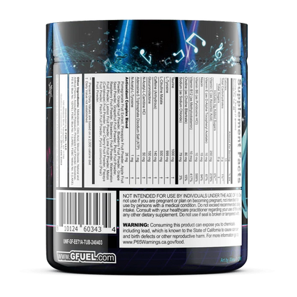 G Fuel Miku’s Sweet Melodies Diva Tub - 40 Servings - Hatsune Miku