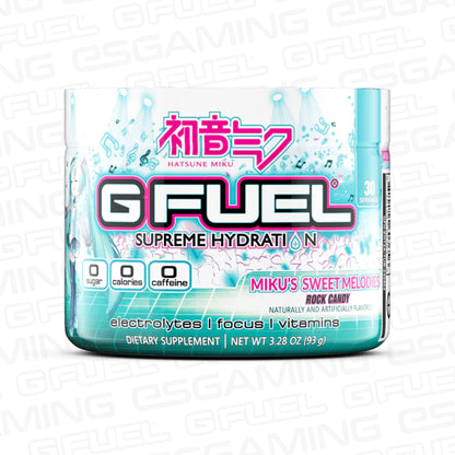 G Fuel Miku's Sweet Melodies Diva Supreme Hydration - 30 Servings