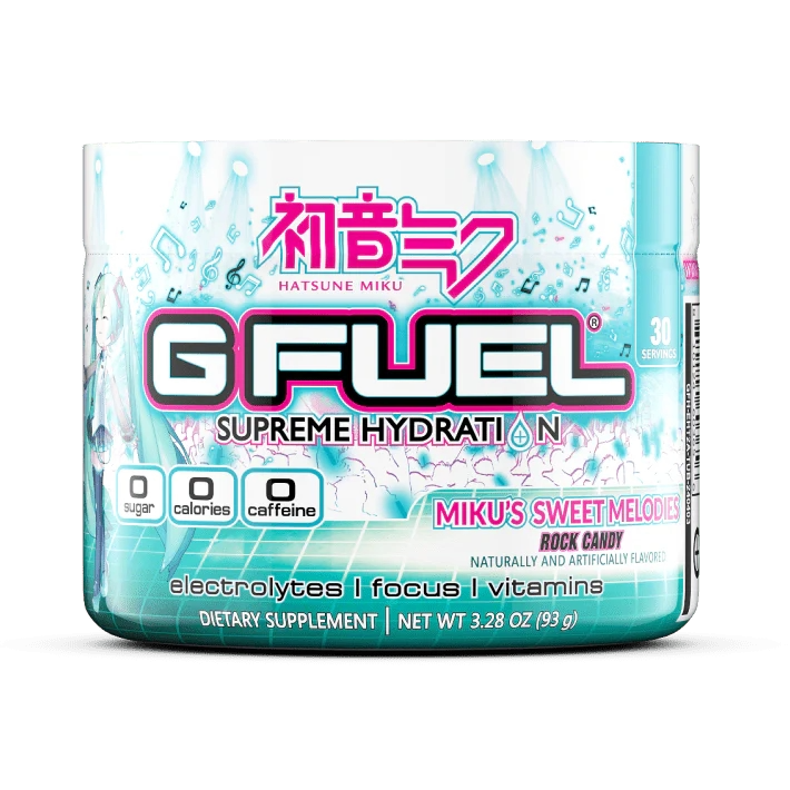 G Fuel Miku's Sweet Melodies Diva Supreme Hydration - 30 Servings