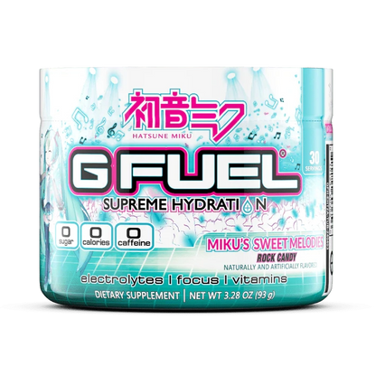 G Fuel Miku's Sweet Melodies Diva Supreme Hydration - 30 Servings