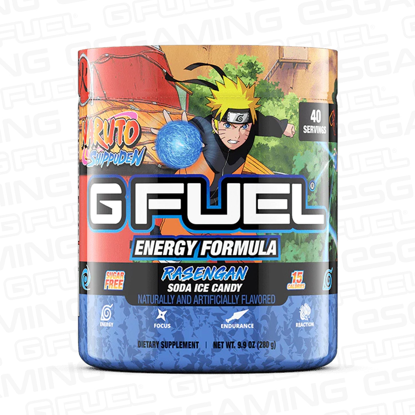 G Fuel Narutos Rasengan Tub - 40 Servings