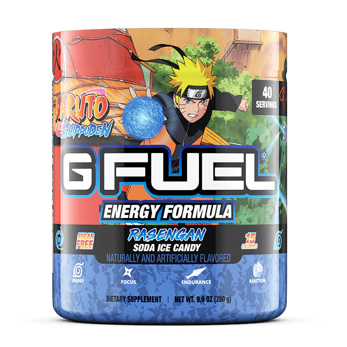 G Fuel Narutos Rasengan Tub - 40 Servings