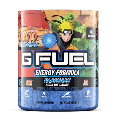G Fuel Narutos Rasengan Tub - 40 Servings