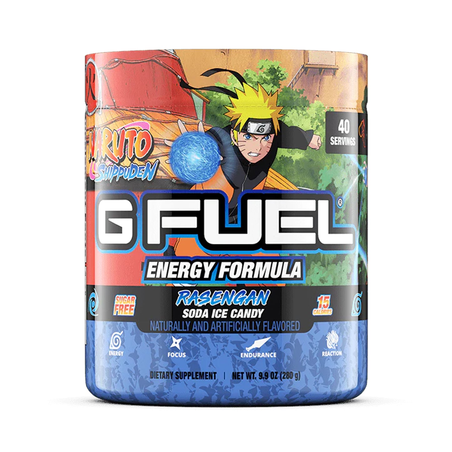 G Fuel Narutos Rasengan Tub - 40 Servings