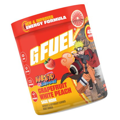 G Fuel Sage Mode 2.0 Tub - 40 Servings - Naruto Shippuden