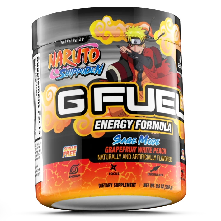 G Fuel Naruto's Sage Mode Tub - 40 Servings