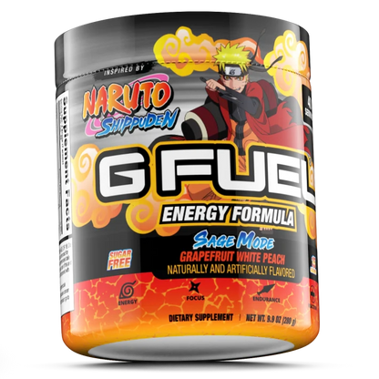 G Fuel Naruto's Sage Mode Tub - 40 Servings