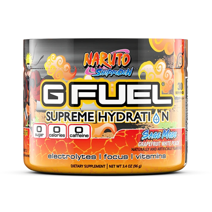 G Fuel Naruto's Sage Mode Supreme Hydration - 30 Servings