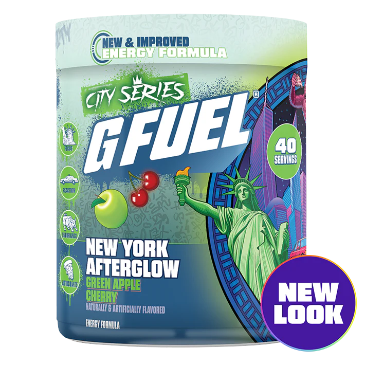 G Fuel New York Afterglow 2.0 Tub - 40 Servings