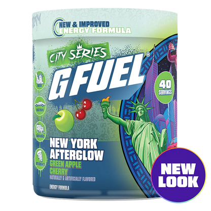 G Fuel New York Afterglow 2.0 Tub - 40 Servings