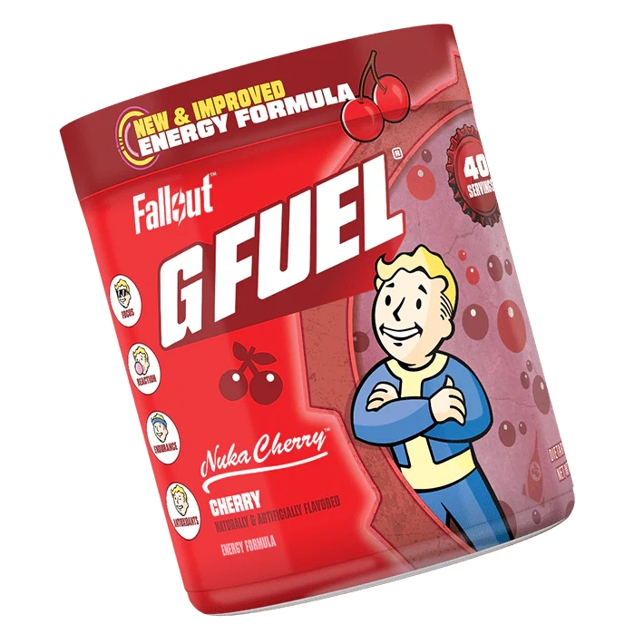 G Fuel Nuka Cherry 2.0 Tub - 40 Servings - Fallout