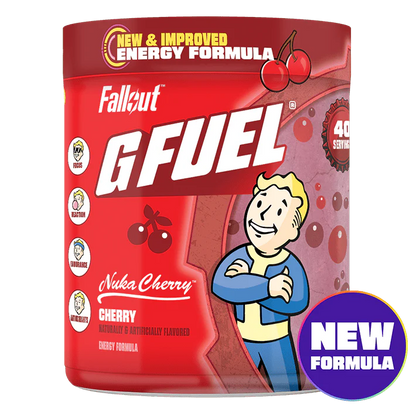 G Fuel Nuka Cherry 2.0 Tub - 40 Servings - Fallout