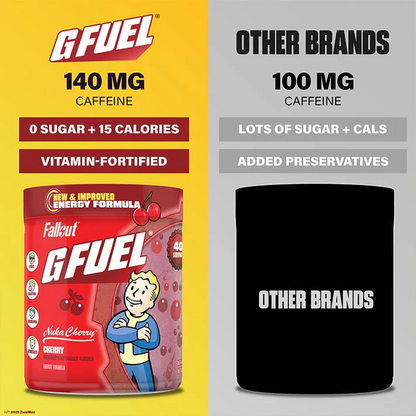 G Fuel Nuka Cherry 2.0 Tub - 40 Servings - Fallout